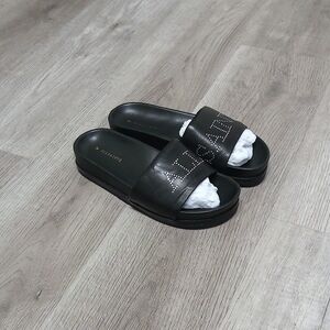 All Saints Black Sophie Slider
